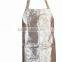Aluminum foil fireproof apron, advanced composite foil apron, baking heat smelting Apron