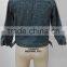 Ladies denim jacket with full metal eyelet on back