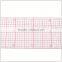 Kearing Transparent PVC Flexible Craft Grading & Flexible Garment Rulers 2"*24" Fashion Design Plastic Rulers# 8248