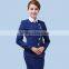 custom factory wholesale new fashion outfit stewardess costume, flight attendant uniforms