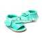Artificial leather fringed baby summer sandals, hard sole baby summer sandals