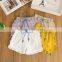 Wholesale summer solid color hot sale baby girl cotton shorts