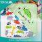 Luvable Friends Animal Face Hooded Woven Terry Baby Towel, Duck