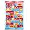 Colorful reactive printed bath towel with low price