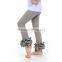 2015 girls' solid color ruffle pants