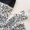 High Rise Waistband Training Sports Leopard Prints Women Jogging Yoga Pants