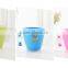 lovely plastic kids teeth cup with toothbrush holder