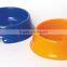 pet bowl plastic bowl color bowl