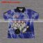 Sublimation bowling polo shirts for club