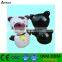 Panda shaped inflatable cartoon animal bop bag inflatable punching bag with water base