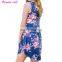 2017 Fashion Boho Casual Printed Dress Sexy Beach Women Dress