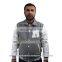 Heather Grey, White Varsity Jackets, Custom Embroidery Logo Baseball Jackets, Wool Leather Bomber Jackets