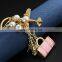 Zinc alloy purse bag metal keychains