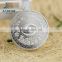 China factory custom made silver challenge souvenir metal coin for Wholesale