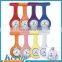 Flower Shape Japan Movt Silicone Nurse Pin Watch