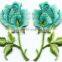 high quality custom iron on embroidery patch flowers