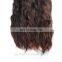 8A1KG Russian Virgin Hair Straight Bulk No Weft Human Hair Bulk For Braiding Ponytail Virgin Hair Natural Brown Color