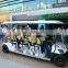 Battery operated electric sightseeing vehicle for sale,2/4/6/8 seaters electric passenger car electric cart with CE approval
