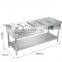 Meter KFC Used Display Warmer glass food warmer display showcase