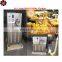 Commercial Automatic Extruded Puffed Corn Snacks Machine with ice cream hollow