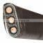 5KV 3x10mm2 PP/LEAD Flat Submersible Oil Pump Cable