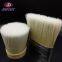 white and grey crimped synthetic brush filament