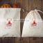 Premium Quality Cotton Single Drawstring Muslin Bag