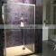 China Suppliers product 304 stainless steel glass sliding shower cubicle