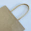 High quality kraft paper gift kraft paper shopping bag with twist handle