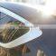 Chrome door visor side window deflector shade sun rain shield silver strips guard for Hyundai GENESIS