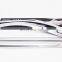 Chrome door visor side window deflector shade sun rain shield silver strips guard for Hyundai i10 grand 2013