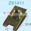 JZ Market Metal Screw Fastener Demanded Spring U-Type Metal Clips Auto Rivets Car Bumper