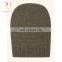 Merino wool knitted winter beanie hats