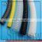 SUNBOW Slit Wall Corrugated Loom Tubing Black