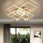 Hanging Bedroom Led Light Chandeliers Ceiling Lamp Rectangular Chandelier Lighting