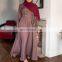 Foreign trade cross-border Muslim women's long skirt abaya dubai middle east jalabiya pure color robe