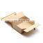 luxury customized folding clear packaging wig box with logo contact lenses design rose gold eyelash packaging box
