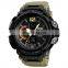 SKMEI 1343 3time zone colorful waterproof relojes hombre wristwatch wrist watch manufacturers men's military watch
