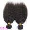 Kinky Straight Natrual Color Remy Human Hair Bundles Wholesaler