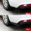 AUSO 2Pcs Universal Auto Parts ABS Rear Side Diffuser Splitter Spoiler Scratch Protector Bumper Lip