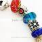 MNP120 2015 Charm jewelry bracelet European style beaded crystal bracelets