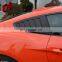 CH ABS Material Side Window Cover Vent Exterior Accessories Rear Window Louvers For Ford Mustang 2015-2017