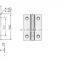 Invisible door hinge with door closers automatic closing self-rebound hydraulic spring buffer positioning closed
