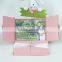 Top Quality Luxury Romantic Pink Silk Box Wedding Invitations Wholesale