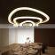 high lumen decorative circle hanging light modern acrylic vintage color changing led chandeliers pendant lights lamp