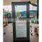 WEIKA PVC swing glass door hinged single doors french style plastic casement  pvc according sheet door