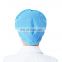 Nowoven Elastic Disposable doctor cap hand made doctor nurse cap wholesale PP SMS