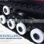 Large robot mobile rc rubber crawler chassis
