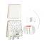 8 cores FTTH box fiber optic terminal box IP65 with 8 SC adapters ABS+PC material