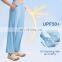 Women Drawstring Jogger Pants High Waist Sunscreen UV 50 wholesale Sweatpants With Pockets Straight Loose Wide Women Jogger Pant